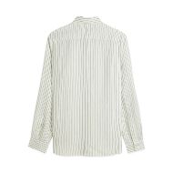 Picture of SCOTCH&SODA MEN'S LINEN STRIPED REGULAR FIT SHIRT IN WHITE 2