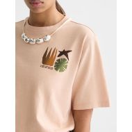 Снимка на SCOTCH&SODA ДАМСКА БЛУЗА FRONT BACK ARTWORK LOOSE-FIT В РОЗОВО 6