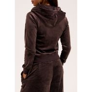 Снимка на JUICY COUTURE ДАМСКИ СУИТШЪРТ CLASSIC VELOUR ROBERTSON GOLD HOODIE JAVA 6