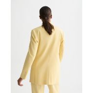 Picture of SCOTCH&SODA WOMEN'S RELAXED SINGLE BREASTED BLAZER IN YELLOW 5