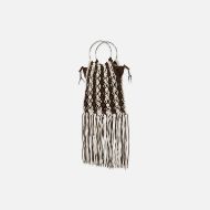 Picture of SCOTCH&SODA WOMEN'S MACRAMÉ BAG IN BROWN 2