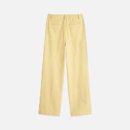 Picture of SCOTCH&SODA WOMEN'S EDIE - HIGH RISE WIDE LEG PANTS IN YELLOW 2