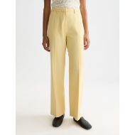 Picture of SCOTCH&SODA WOMEN'S EDIE - HIGH RISE WIDE LEG PANTS IN YELLOW 4