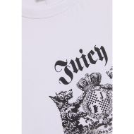 Picture of JUICY COUTURE WOMEN'S JUICY DOG CREST HILTON T-SHIRT WHITE 5