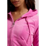 Снимка на JUICY COUTURE ДАМСКИ СУИТШЪРТ CLASSIC VELOUR MADISON OUTLINE HOODIE SUPER PINK 6