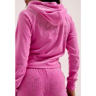 Снимка на JUICY COUTURE ДАМСКИ СУИТШЪРТ CLASSIC VELOUR MADISON OUTLINE HOODIE SUPER PINK 8