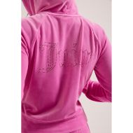 Снимка на JUICY COUTURE ДАМСКИ СУИТШЪРТ CLASSIC VELOUR MADISON OUTLINE HOODIE SUPER PINK 7