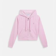 Снимка на JUICY COUTURE ДАМСКИ СУИТШЪРТ CLASSIC VELOUR MADISON OUTLINE HOODIE CHERRY BLOSSOM 1