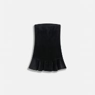 Picture of JUICY COUTURE WOMEN'S BANDEAU RUFFLE DRESS BLACK 2