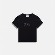 Снимка на JUICY COUTURE ДАМСКИ ТОП JUICY BABY TEE BLACK 1