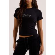 Снимка на JUICY COUTURE ДАМСКИ ТОП JUICY BABY TEE BLACK 5