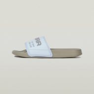 Picture of G-STAR WOMEN'S CART V BLK SLIDES LIGHT OLIVE/LIGHT BLUE 1