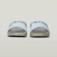 Picture of G-STAR WOMEN'S CART V BLK SLIDES LIGHT OLIVE/LIGHT BLUE 3