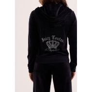 Снимка на JUICY COUTURE ДАМСКИ СУИТШЪРТ GOTHIC CROWN ROBERTSON HOODIE BLACK 8