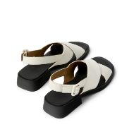 Picture of CAMPER WOMEN'S X-STRAP SANDAL DANA IN WHITE 4