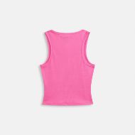 Picture of JUICY COUTURE WOMEN'S GOTHIC CROWN VEST SUPER PINK 2