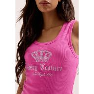 Picture of JUICY COUTURE WOMEN'S GOTHIC CROWN VEST SUPER PINK 4