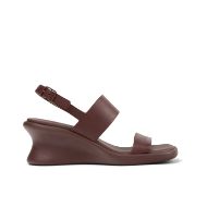 Picture of CAMPER WOMEN'S LOUISE STRAP SANDAL IN BURGUNDY 1