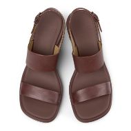 Picture of CAMPER WOMEN'S LOUISE STRAP SANDAL IN BURGUNDY 3