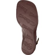 Picture of CAMPER WOMEN'S LOUISE STRAP SANDAL IN BURGUNDY 5