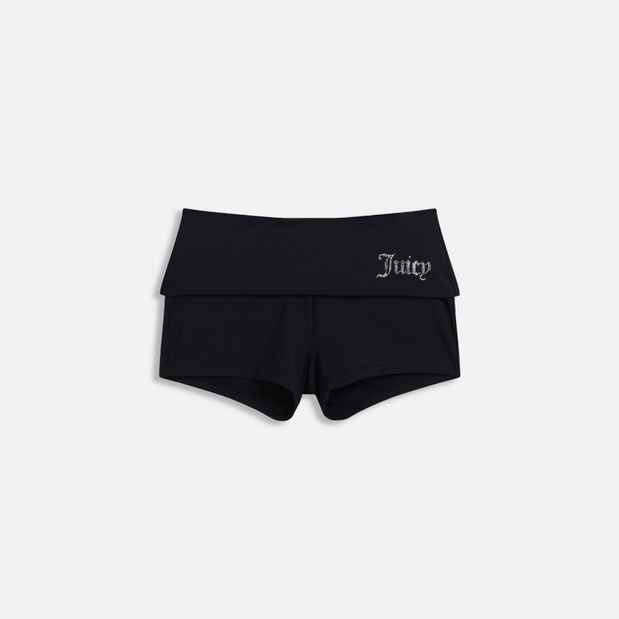 Снимка на JUICY COUTURE ДАМСКИ БЕРМУДИ ROLL DOWN SHORTS BLACK