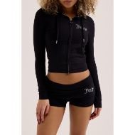 Снимка на JUICY COUTURE ДАМСКИ БЕРМУДИ ROLL DOWN SHORTS BLACK 5