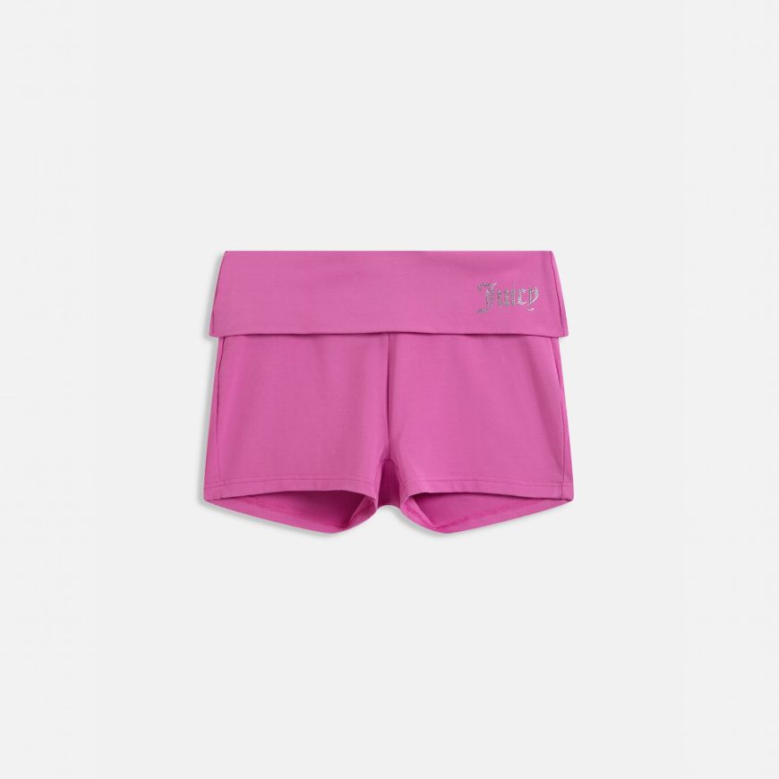 Снимка на JUICY COUTURE ДАМСКИ БЕРМУДИ ROLL DOWN SHORTS SUPER PINK