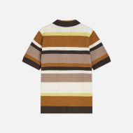 Снимка на SCOTCH&SODA МЪЖКА БЛУЗА STRUCTURED STRIPED KNITTED POLO В КАФЯВО 2