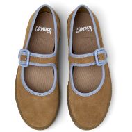 Picture of CAMPER WOMEN'S PEU TERRENO BALLERINAS IN BROWN 3