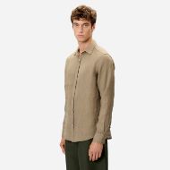 Снимка на DIRTY LAUNDRY МЪЖКА РИЗА CLASSIC LINEN SHIRT TAUPE 2