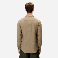 Снимка на DIRTY LAUNDRY МЪЖКА РИЗА CLASSIC LINEN SHIRT TAUPE 3
