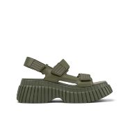 Picture of CAMPER WOMEN'S PIX BCN STRAP SANDAL IN GREEN 1