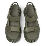 Picture of CAMPER WOMEN'S PIX BCN STRAP SANDAL IN GREEN 3