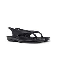 Picture of CAMPER WOMEN'S RIGHT ISLA FLAT SANDAL IN BLACK 2