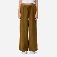 Picture of DIRTY LAUNDRY WOMEN'S LINEN PANTS IN OLIVE 1