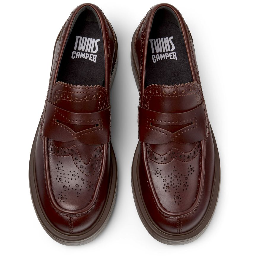 Picture of CAMPER WOMEN'S DEAN TWINS MOCCASIN IN BROWN