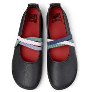 Picture of CAMPER WOMEN'S RIGHT NINA TWINS BALLERINAS IN BLACK 1