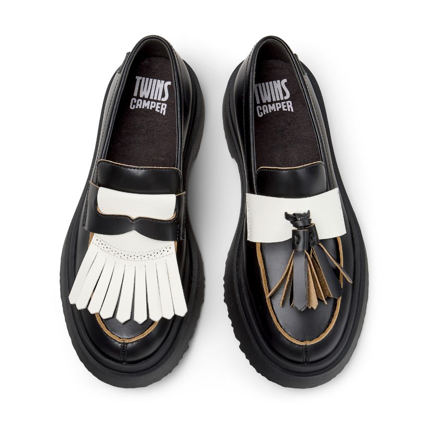 Picture of CAMPER WOMEN'S WALDEN TWINS MOCCASIN IN BLACK