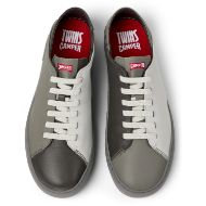 Picture of CAMPER MEN'S LEATHER SNEAKERS PEU TOURING TWINS IN GREY 1
