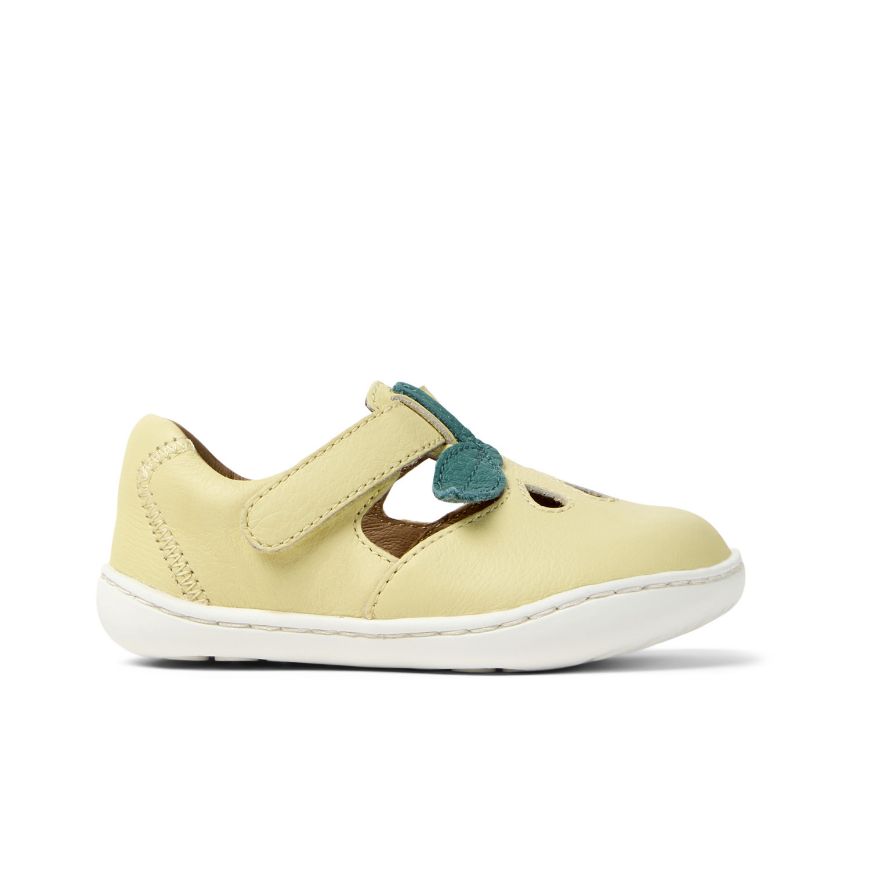 Снимка на CAMPER ДЕТСКИ КОЖЕНИ ОБУВКИ PEU CAMI TWINS FW В ЖЪЛТО