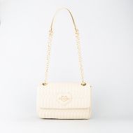 Picture of LOVE MOSCHINO WOMEN'S SHOULDER BAG BUBBLY LOVE IN BEIGE 1