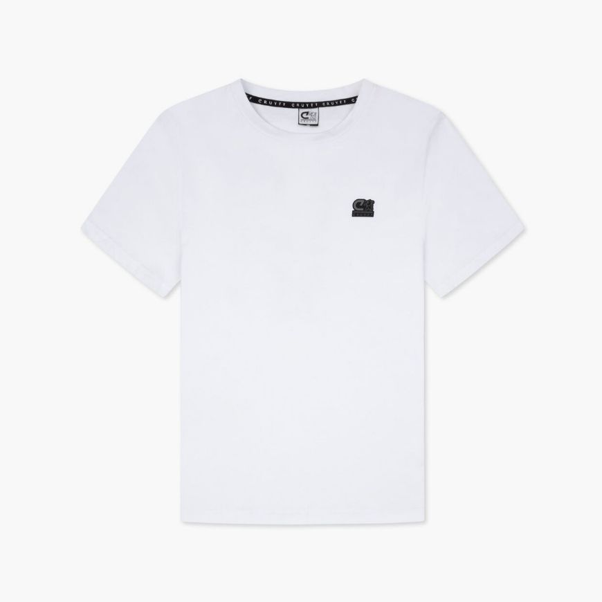 Picture of CRUYFF SPORTS MEN'S HURON TEE IN WHITE
