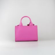 Picture of LOVE MOSCHINO WOMEN'S SMALL SHOPPING BAG SIGNATURE LOVE IN FUCHSIA 3