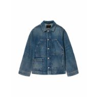 Picture of ALLSAINTS MEN'S MUKESH EMB JACKET IN MID INDIGO 8
