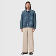 Picture of ALLSAINTS MEN'S MUKESH EMB JACKET IN MID INDIGO 7