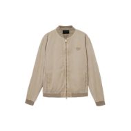 Picture of ALLSAINTS MEN'S FORRES BOMBER JACKET IN DUNE BROWN 6