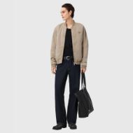 Picture of ALLSAINTS MEN'S FORRES BOMBER JACKET IN DUNE BROWN 5