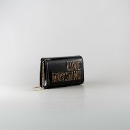 Picture of LOVE MOSCHINO WOMEN'S SHINY SMART DAILY BAG WITH LOGO IN BLACK 2