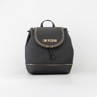 Picture of LOVE MOSCHINO WOMEN'S BACKPACK STITCHED LOVE IN BLACK 1