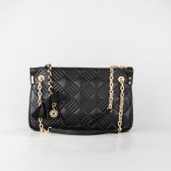 Picture of LOVE MOSCHINO WOMEN'S SHOPPING BAG WITH FROG ACCESSORY IN BLACK 3